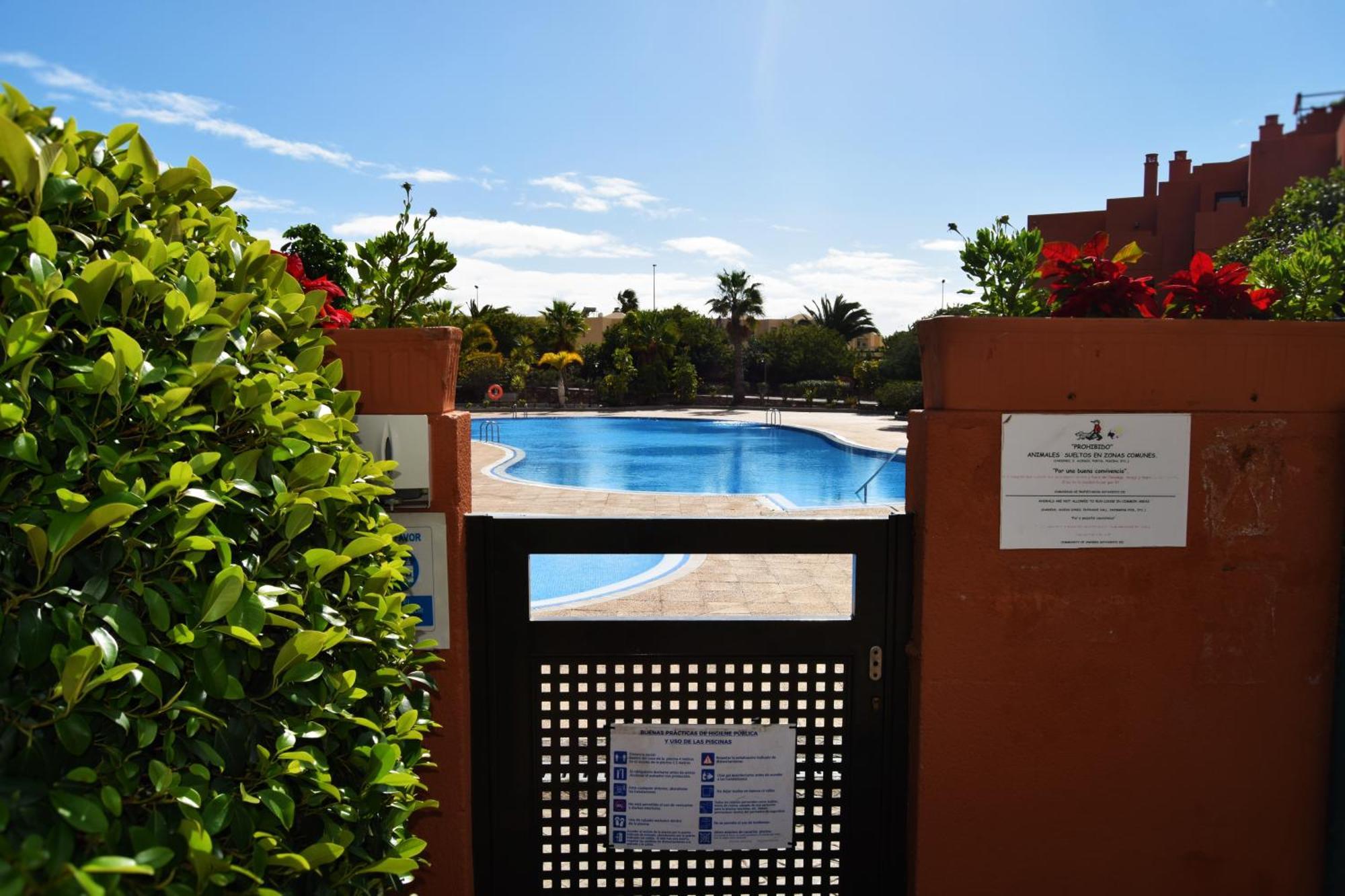 Paraiso La Tejita, Preciosa Terraza Y Playa Bagian luar foto